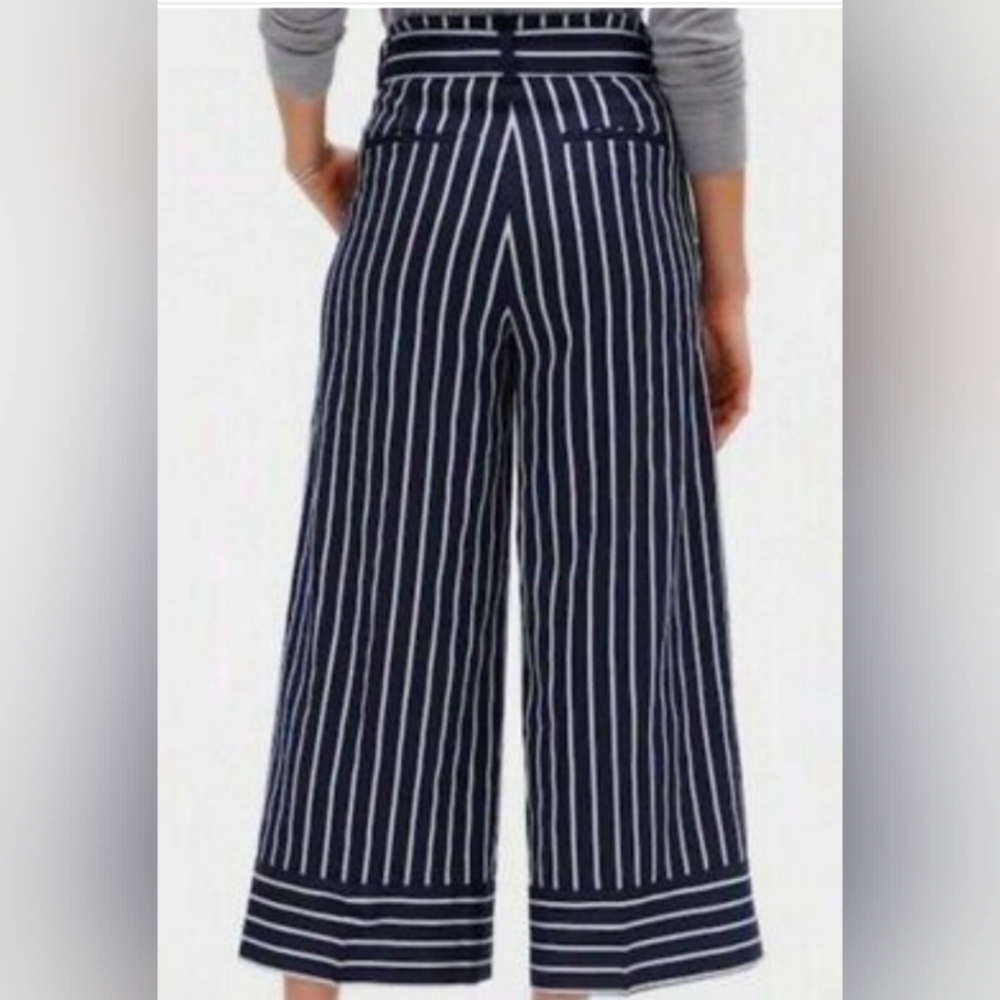 Banana Republic Blake Wide Leg Crop Flowy Lightweight Pants Capris sz.2 - Picture 2 of 7